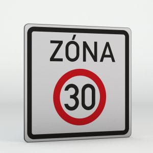 Dopravní značka IZ8a „30“ | Zóna s dopravním omezením