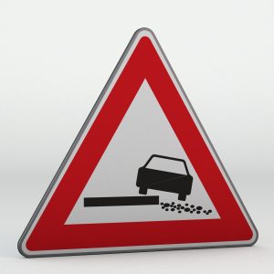 Dopravní značka A28 | Nebezpečná krajnice