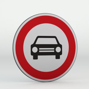Dopravní značka B3 | Zákaz vjezdu všech motorových vozidel