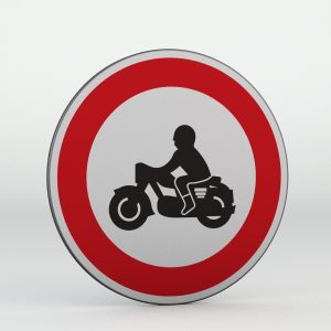 Dopravní značka B7 | Zákaz vjezdu motocyklů