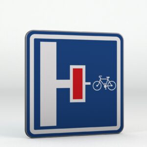 Dopravní značka IP10b | Návěst před slepou pozemní komunikací mimo cyklistů
